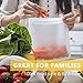 Keeper Reusable Sandwich Bags (5 Pack) - Premium Reusable Snack Bags For Kids. Airtight Ziplock Lunch Baggies Keep Food Fresh! Freezer Safe Bag - Great For Travel, Make-Up, Home Storage Organization