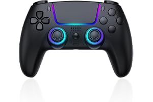 Pogriko RGB Wireless Controller for PS5 Controller for PS5/Pro/Slim Console