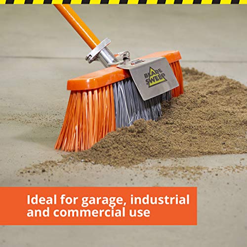 BLADE SWEEP Push Broom Outdoor Garage Broom 18 inch Heavy Duty