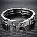 OSTAN Men's stainless steel Chain Link Bracelet