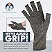 Dr. Frederick's Original Grippy Arthritis Gloves for Women & Men - Anti-Slip Compression Gloves for Arthritis Pain Relief - Medium