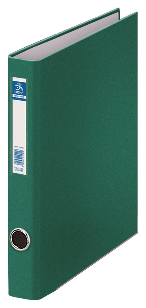 dohe oficolor – Folder 4 Rings 25 mm, Folio, Green