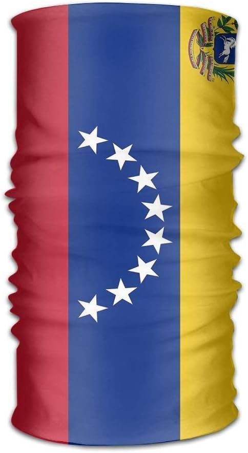 Vidmkeo Venezuela Flag Unisex Outdoor Sport Scarf Headbands Bandana Mask Neck Gaiter Head Wrap Sweatband Headwear Unisex11