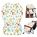 Kocpudu High Chair Pad,high Chair Cushion/seat Cushion/Breathable Pad,Soft and Comfortable,Light and Breathable,Cute Patterns,Make The Baby More Comfortable(Animal Pattern)