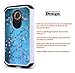 Moto X 2nd Gen Case, NageBee Design Premium [Heavy Duty] Defender [Dual Layer] Protector Hybrid Case for Motorola Moto X 2nd Generation (Hybrid Plum Blossom)