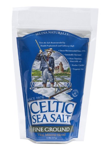 Celtic Sea Salt Celtic Fine Ground 8 Oz Pack Of 12