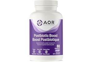 AOR Postbiotic Boost 60 Capsules, 60-Day Supply - Advanced Postbiotic Formula with BPL1, Promote Balanced Lifestyle, Features