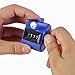 AJUNE Hand Tally Counter, Pack of 6 Color Counter Clicker 4 Digit Mechanical Palm Click Counter Assorted Color Hand Held Counter Clicker for Sport Stadium Coach Casino School Golf and Other Event