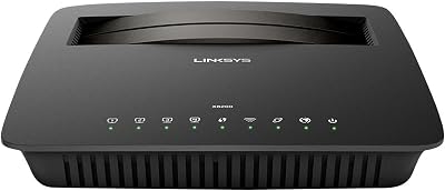 Linksys X6200 Dual Band AC750 Gigabit Wireless ADSL VDSL Wi-Fi Modem Router