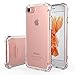 TheCoos iPhone 8 iPhone 7 Case Shock-Absorption Bumper Cover Anti-Scratch Clear