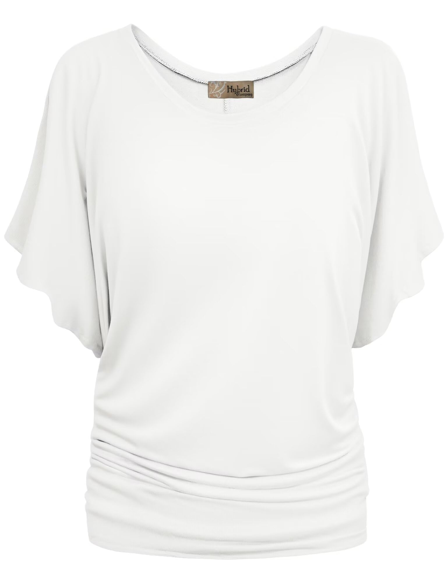 Photo 1 of & Company Womens Boat Neck Dolman Top Shirt KT44130 IVORY Xlarge