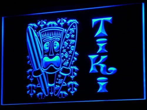 Surf Tiki Bar Mask Tree Decor LED Sign Neon Light Sign Display i584-b(c)