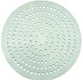 Winco APZP-20SP, 20-Inch Super-Perforated Aluminum Pizza Disk with 758 Holes, Pizza Screen Crisper