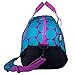 Wildkin Kids Overnighter Duffel Bag – Carry-On Size, Ideal for School & Sleepovers – Big Dot Aqua