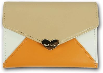 Amazon ポールスミス Paul Smith 牛革 ラブレター カラーミックス マルチケース カードケース レディース オレンジ系 クレジットカードケース