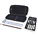 Hard EVA Carrying Case for Graphing Calculator Texas Instruments TI-84 / Plus CE Hard EVA Carrying Case Protective Storage Bag - Black