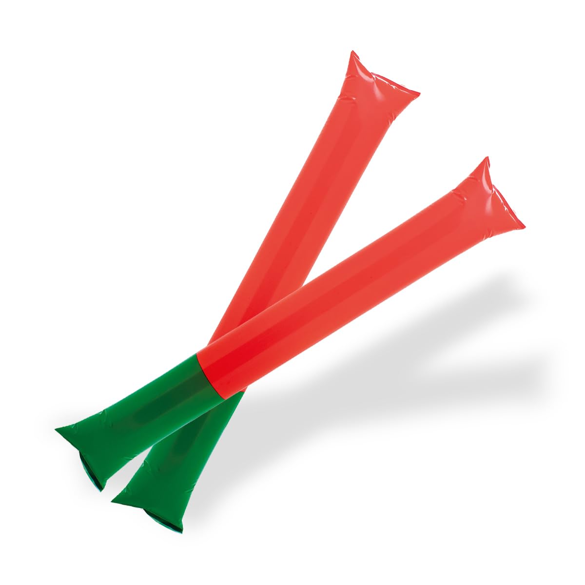 FUN FAN LINE - Pack of Reusable Inflatable Clapping Sticks | Loud Thunder Sticks for Parties Football and Events | Sports and Celebrations Party Favors (Portugal x25) (Portugal, 5)
