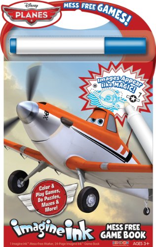 Bendon Publishing Disney Planes Imagine Ink Mess Free Game Book - Thumbnail 2