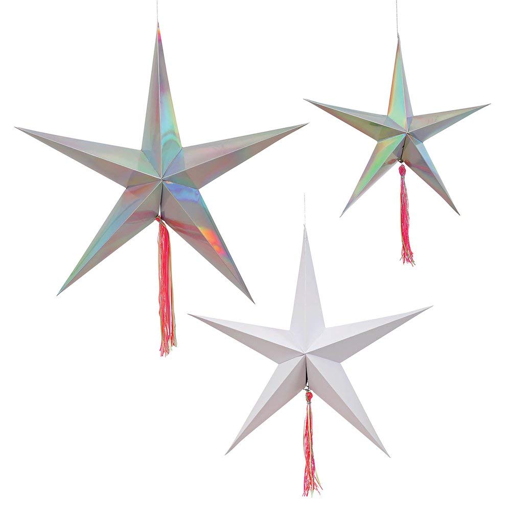 Meri Meri Shooting Star Decorations