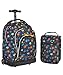 J World New York Lollipop Kids' Rolling Backpack with Lunch Bag