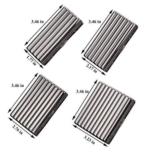Exttlliy Creative Thin Portable Stainless Steel Pocket Carrying Cigarette Box Case for Holds 12 Regular Size Cigarettes (Not Included Cigarette) - Thumbnail 2
