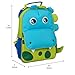 Class Collections Green Spotted Dinosaur Dimensional Animal Shape Water Resistant Preschool Backpack