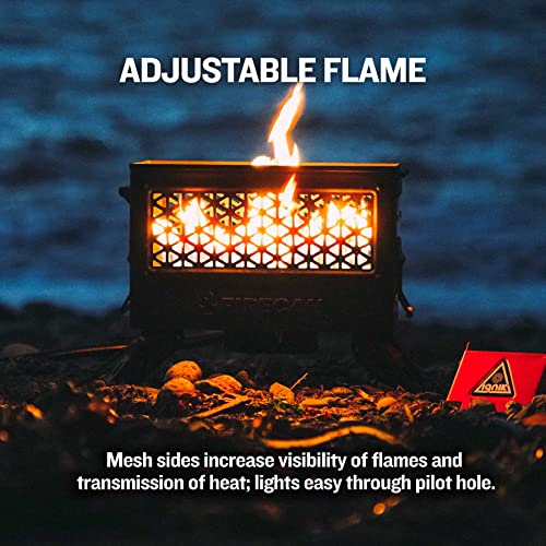 Ignik FireCan Portable Propane Fire Pit with Hose and Adjustable