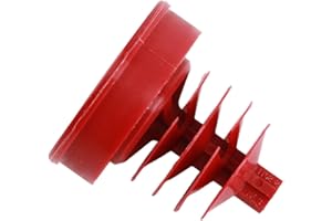 SUUONEE Power Steering Pump Reservoir Cap, 53697-SB3-952 Power Steering Pump Reservoir Cap Plug Cover Fit for Acura, Red