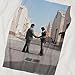 Popfunk Pink Floyd Wish You were Here Rock Album T-Shirt & Stickers - X-Large, White
