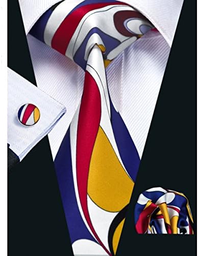 Designer Floral Necktie Set for Holiday