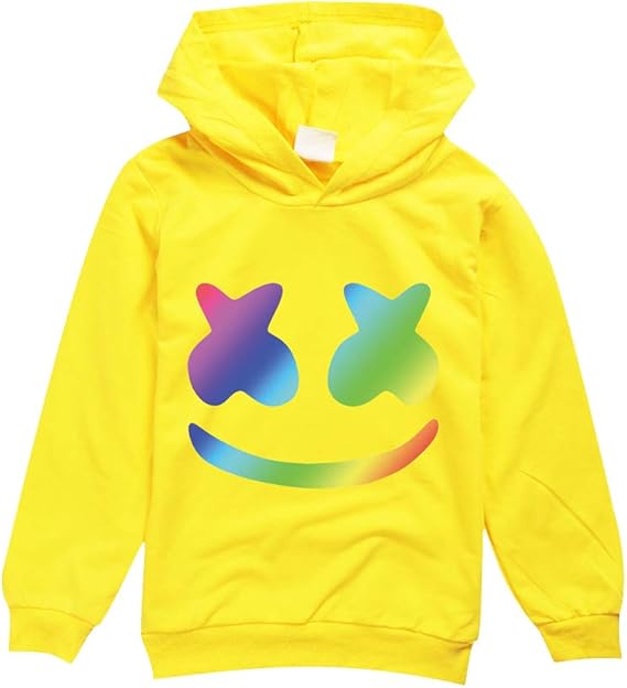 marshmello hoodie yellow