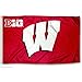 College Flags & Banners Co. UW Badgers Big 10 3x5 Flag