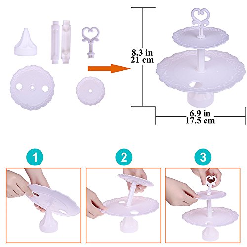 image for Fun Little Toys Scoop Stacking Ice Cream Cone and Desserts Tower-54Pcs