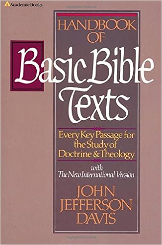 Handbook of Basic Bible Texts, by John Jefferson Davis Handbook of Basic Bible Texts, by John Jefferson Davis