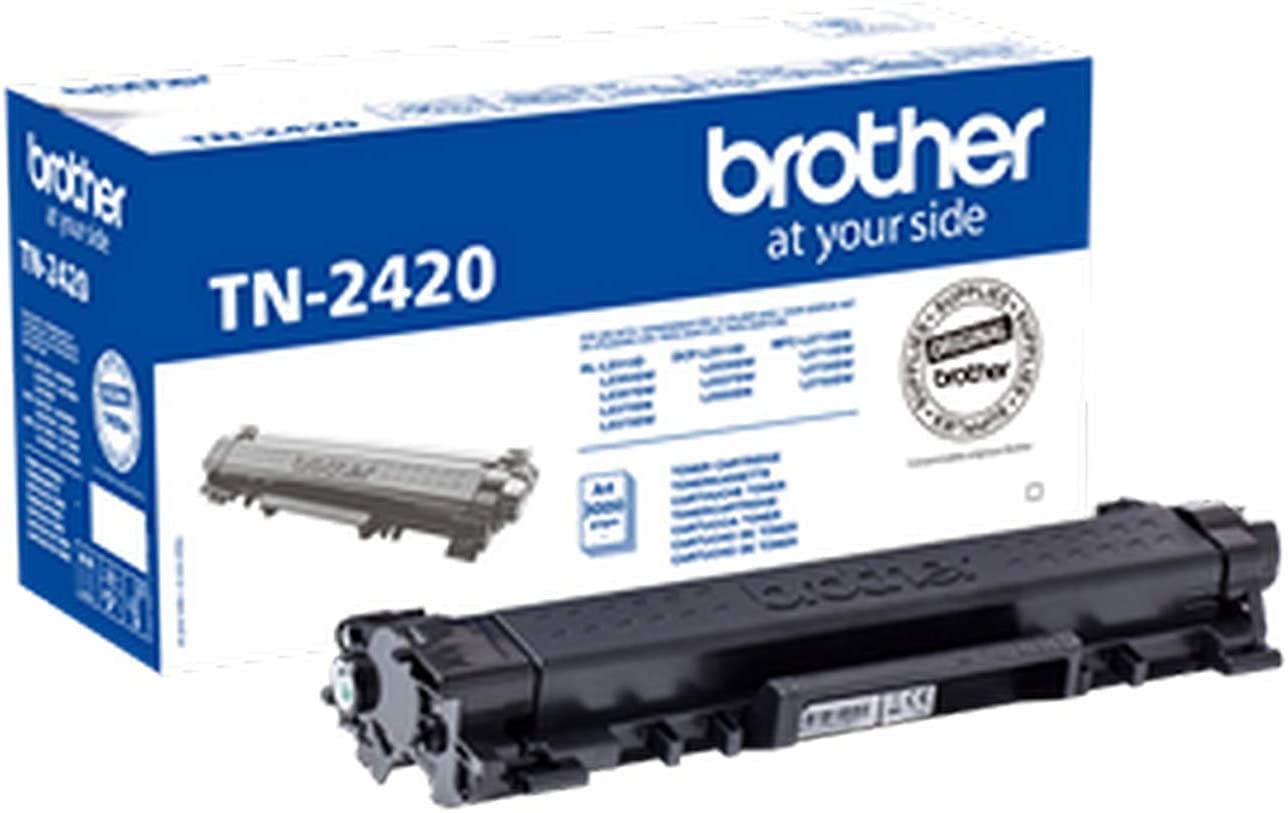 Brother tn-2420 toner for dcp-l2510/ 2530/2550 / hl-l2375 high capacity black 3000 pag
