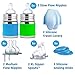 Pura Kiki Newborn Baby Bottle Gift Set - BPA-Free, Stainless Steel, Anti-Colic, Silicone Starter Feeding for Breastmilk & Formula - Aqua & Green, 0-18 Months