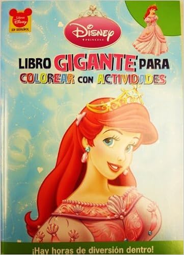 Libro de colorear de la Sirenita/Little Mermaid Coloring Book ...