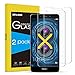 [2 Pack] Honor 6X Screen Protector, SPARIN Tempered Glass Screen Protector for Huawei Honor 6X 5.5 inch with Ultra Clear, Scratch Proof, Easy to Install,Only Cover Visual Screen