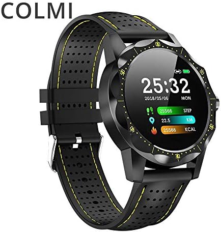 COLMI SKY 1 Smart Watch Men IP68 Waterproof Activity Tracker Fitness Tracker Smartwatch Clock Brim for Android iPhone iOS Phone (Fitness Tracker)