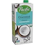 Pacific Foods Organic Coconut Unsweetened Plant-Based Beverage, 32oz