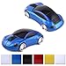 HDE 2.4GHz Sports Car Shape Wireless Ergonomic Optical Mouse with Adjustable DPI (Spider Blue)