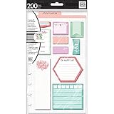me & my BIG ideas POST-09 The Happy Planner Pre-Punched Sticky Notes, Be There