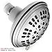 Powerful Shower Head Limited Edition - Luxury Shower Head with Filter - Shower Head 6 Spray Settings – Relaxing Luxury Showers – Massaging Shower Head 4 inch with Teflon-Chrome Finish – Saves Water
