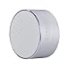 KOOGOGO A10 Stereo Wireless Bluetooth Speaker Smart Mini Portable MP3 Player Mate with Metal Case, Built-in MIC, Bluetooth/LINE-in(aux)/TF(Micro SD Card),Support Smartphone,Computers (Silver)