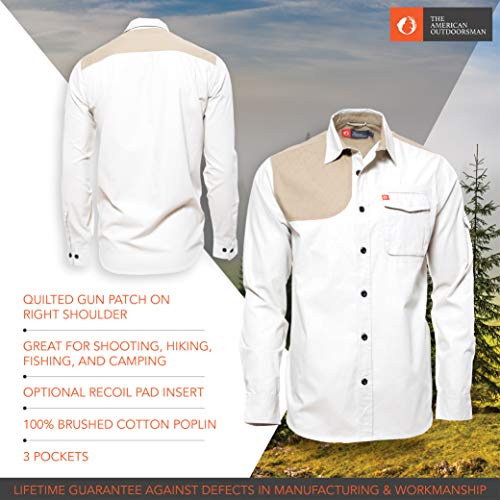 American Outdoorsman The Shooting Shirt (Right-Handed) (Medium, Raven)
