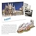 Westminster Abbey 3D Puzzle with Book 145-Piece
