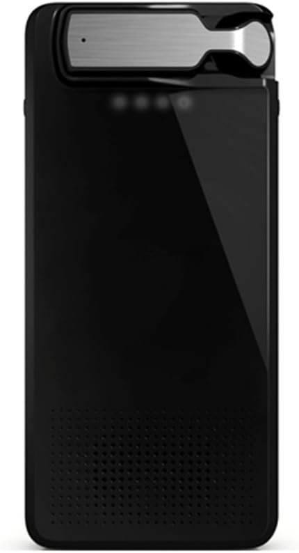 Mostfeel 5000mAh Power Bank with Bluetooth 4.0 Earphone and Speaker for Smartphones Tablets Travel Outdoor Use (Black)