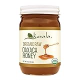 Kevala Organic Raw Oaxaca Honey, 16 Oz, Glass jar