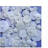 58PCS Small Gears Set Plastic Gears Module 0.5 for DC Motor DIY Model Toys RC Car Robot