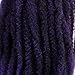 GX Beauty 3Packs 18Inch Marley Hair Ombre Purple Marley Braiding Hair for Twists Afro Kinky Curly Crochet Braids Hair Extensions(Black Mixed Purple)
